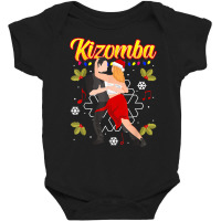 Kizomba Dancing Christmas Party Latin Dance Music Dancer T Shirt Baby Bodysuit | Artistshot