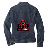 Deah Game Art Work 1 Ladies Denim Jacket | Artistshot