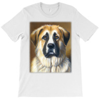 Anatolian Shepherd Dog Vintage Style Portrait T Shirt T-shirt | Artistshot