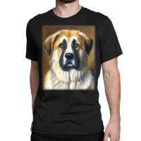 Anatolian Shepherd Dog Vintage Style Portrait T Shirt Classic T-shirt | Artistshot