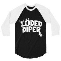 Loded Diper Cute 3/4 Sleeve Shirt | Artistshot