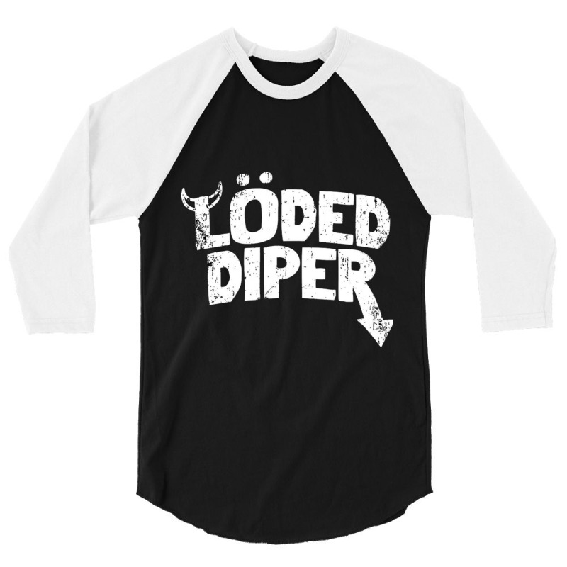 Loded Diper Cute 3/4 Sleeve Shirt by THOMASRAFFERTY | Artistshot