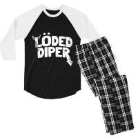 Loded Diper Cute Men's 3/4 Sleeve Pajama Set | Artistshot