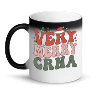 Merry Certified Registered Nurse Anesthetist Christmas Sweatshirt Magic Mug | Artistshot