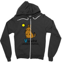 V Is For Viscacha Zipper Hoodie | Artistshot