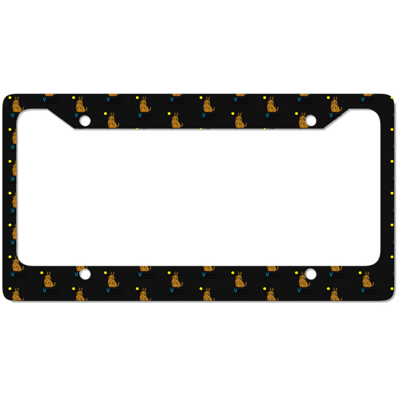 V Is For Viscacha License Plate Frame | Artistshot