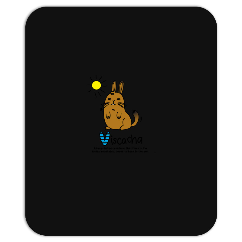 V Is For Viscacha Mousepad | Artistshot