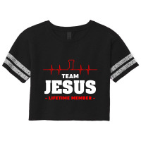 Team Jesus Lifetime Members Scorecard Crop Tee | Artistshot