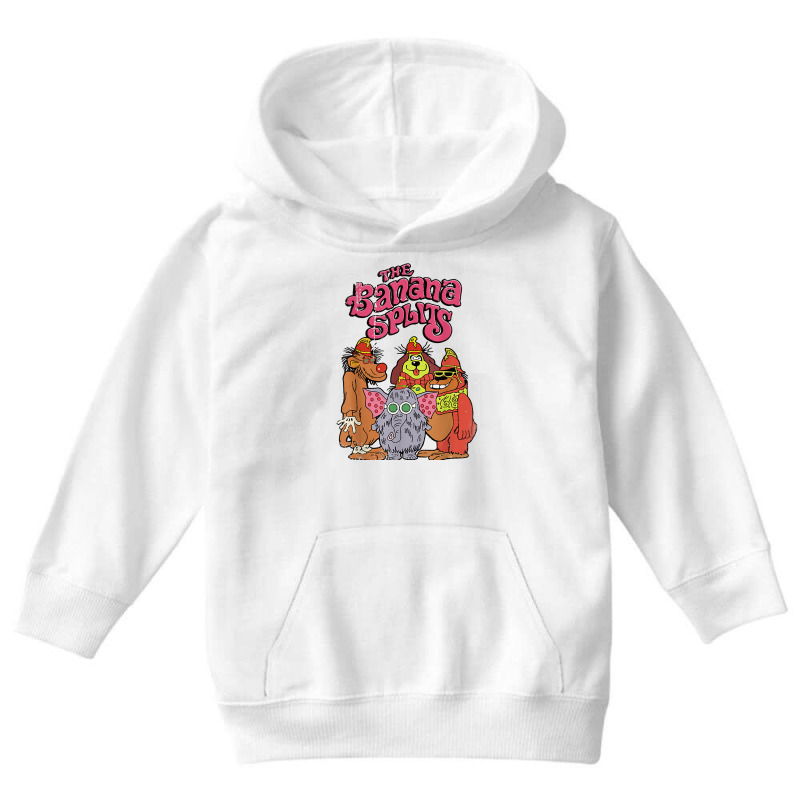 Distressed Vintage Style Banana Splits T Shirt Youth Hoodie by cm-arts | Artistshot