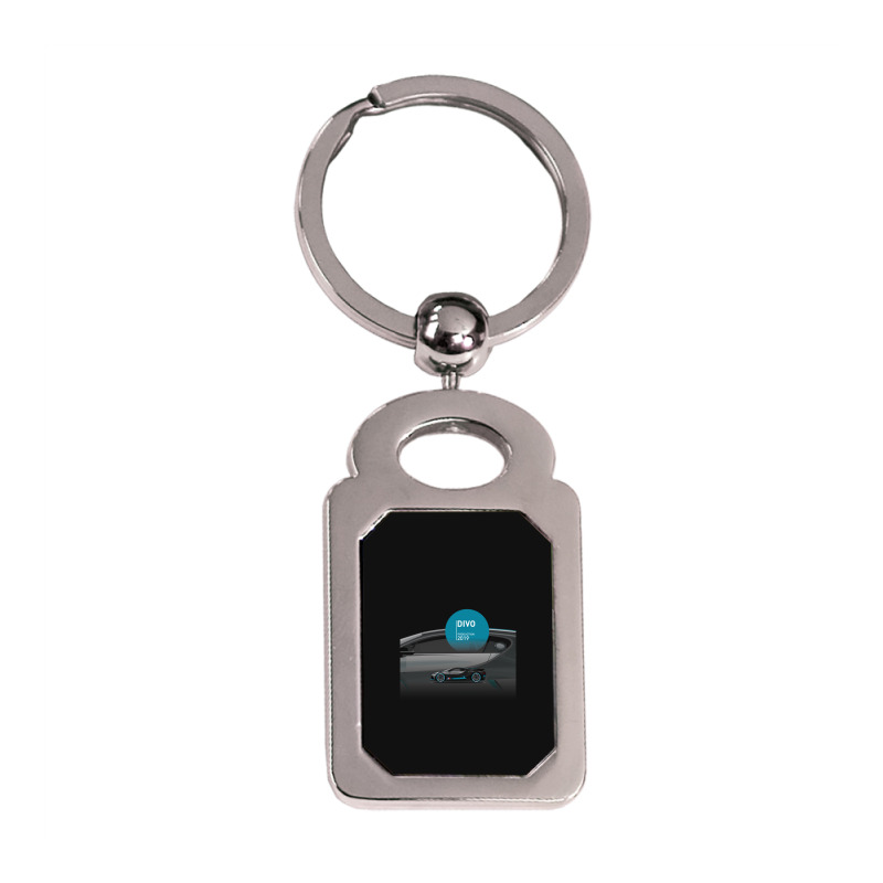 Supercar Divo Production 2019 Silver Rectangle Keychain | Artistshot