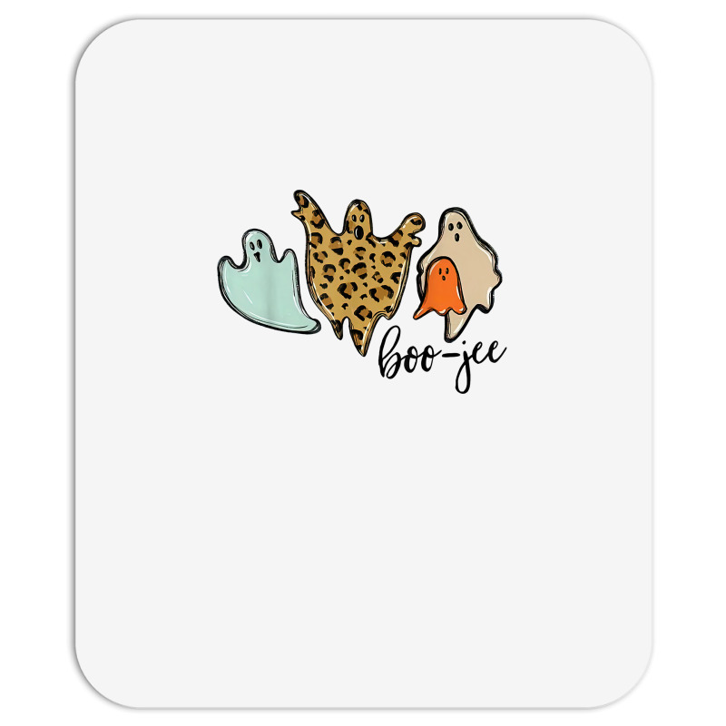 Boo Jee Leopard Funny Halloween Ghost T Shirt Mousepad | Artistshot