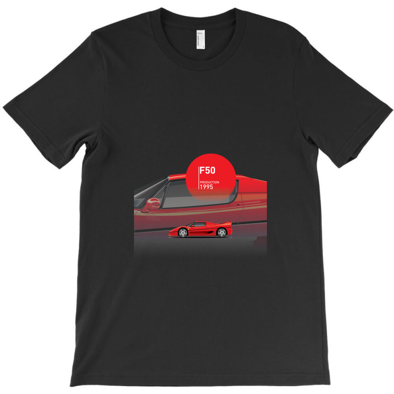 Supercar F50 Production 1995 T-shirt | Artistshot