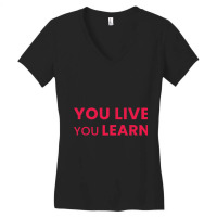 You Learn Alanis Morissette  Active Women's V-neck T-shirt | Artistshot