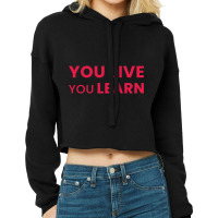 You Learn Alanis Morissette  Active Cropped Hoodie | Artistshot