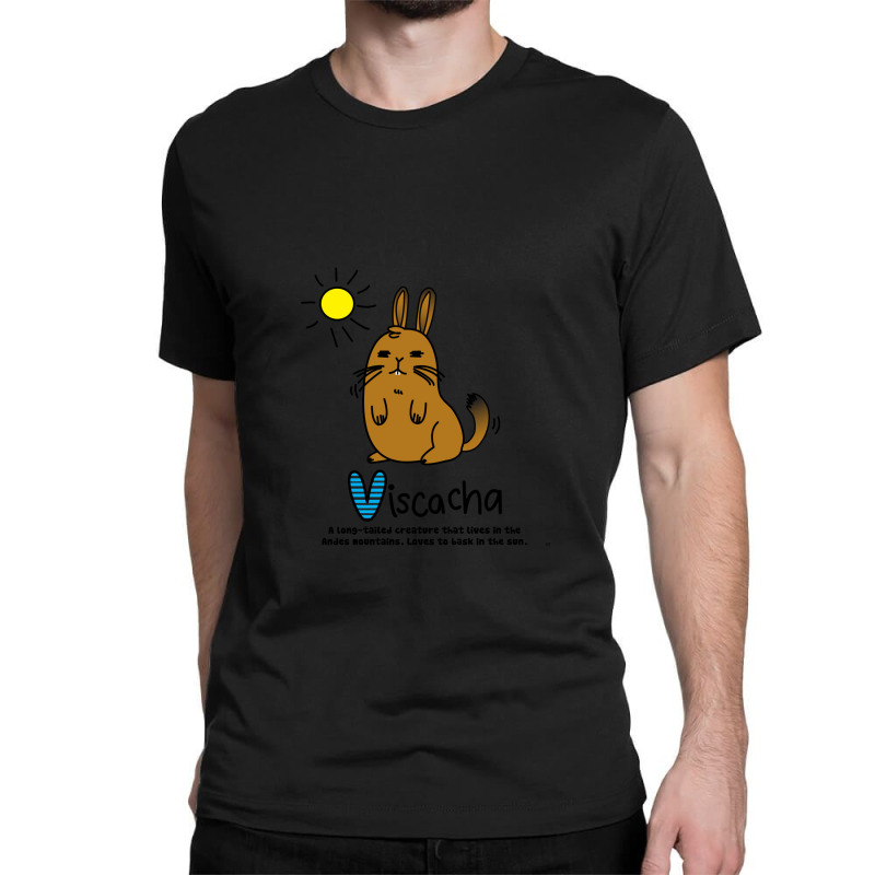 V Is For Viscacha Classic T-shirt | Artistshot