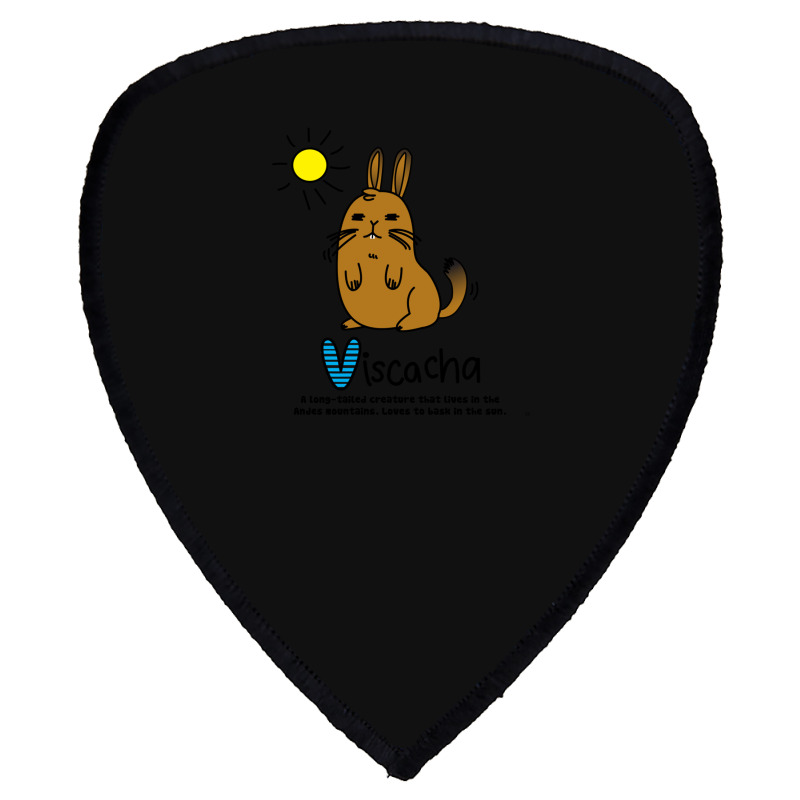 V Is For Viscacha Shield S Patch | Artistshot