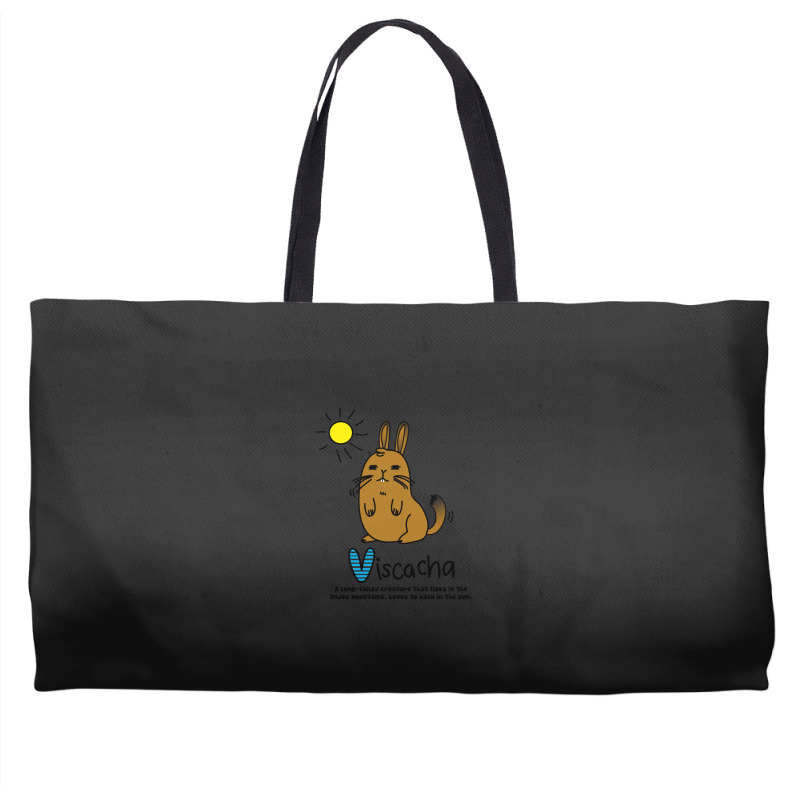 V Is For Viscacha Weekender Totes | Artistshot