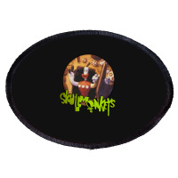 Skullmonkeys 1 Oval Patch | Artistshot