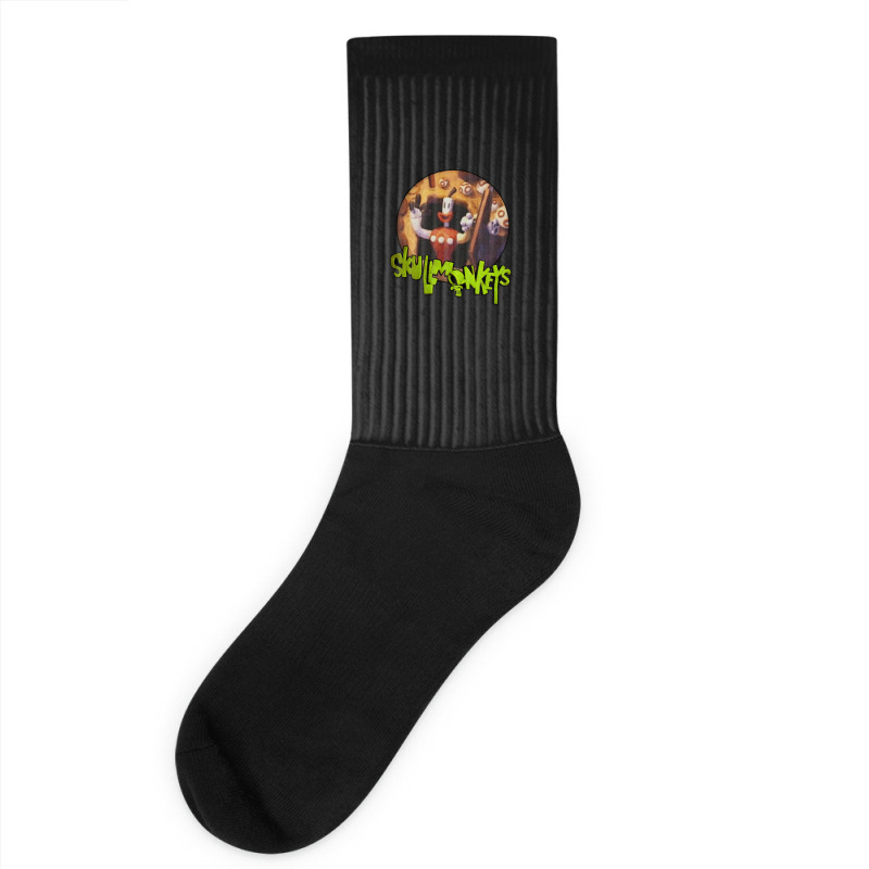 Skullmonkeys 1 Socks | Artistshot