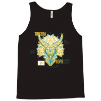 Fallen Kingdom Yellow Triceratops Facts Tank Top | Artistshot