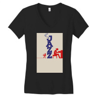 Jazz (3) Women's V-neck T-shirt | Artistshot