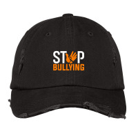 Stop Bullying Unity Day Orange End Bullying Anit Bully Kids T Shirt Vintage Cap | Artistshot