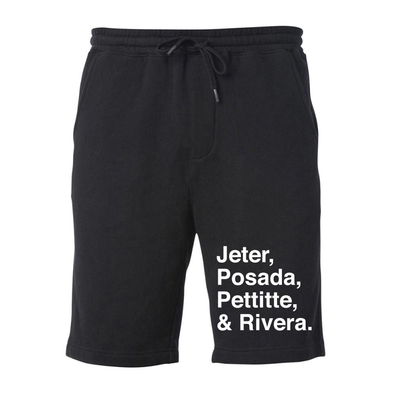 Jeter, Posada, Pettitte, Rivera - White Fleece Short by Kanmosrin52 | Artistshot