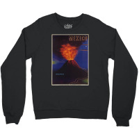 Vintage Mexico Travel Poster - Volcano Crewneck Sweatshirt | Artistshot