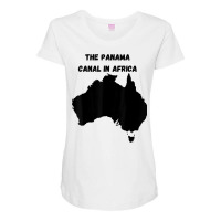 Funny Gift Where Is The Panama Canal Located T Shirt Maternity Scoop Neck T-shirt | Artistshot