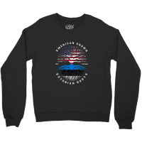 American Grown Estonian Roots Estonia Flag Crewneck Sweatshirt | Artistshot