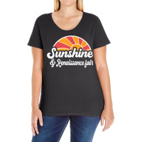 Sunshine And Renaissance Fair Men Women Sunset Appreciation T Shirt Ladies Curvy T-shirt | Artistshot