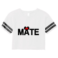 Soulmate Couple (women) Scorecard Crop Tee | Artistshot