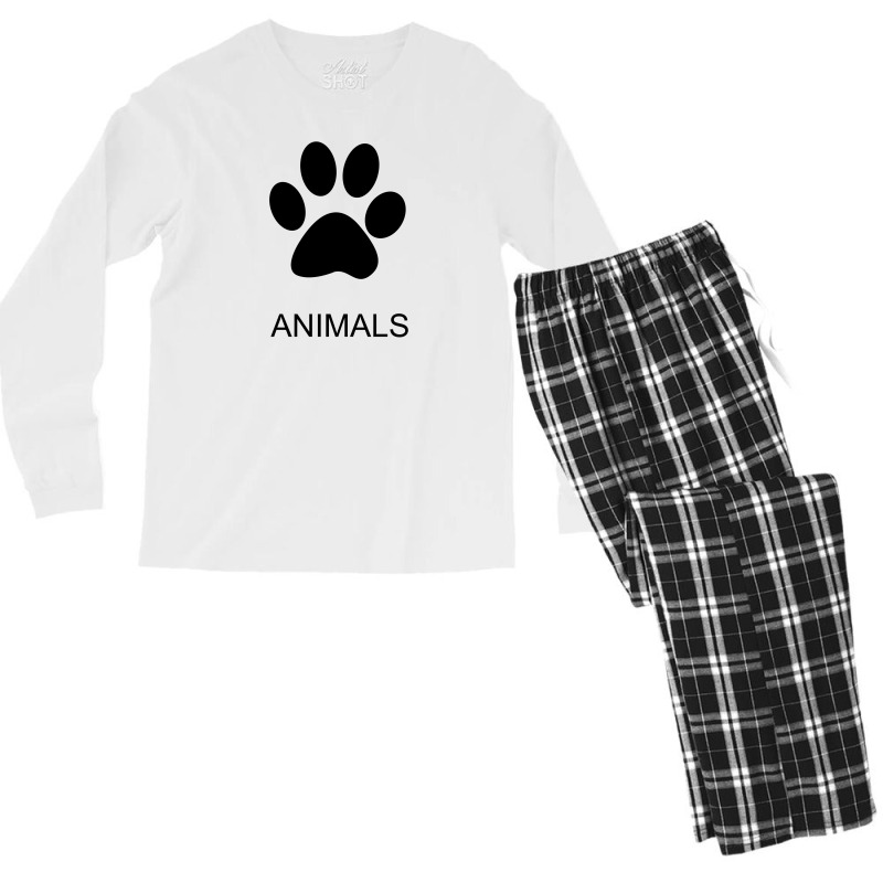 Animals Men's Long Sleeve Pajama Set | Artistshot