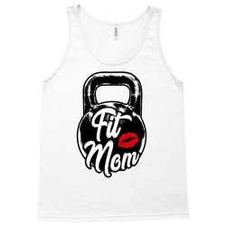 kettlebell fit mom gym training long sleeve t shirt Tank Top | Artistshot