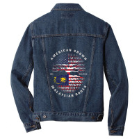 American Grown Malaysian Roots Malaysia Flag Men Denim Jacket | Artistshot