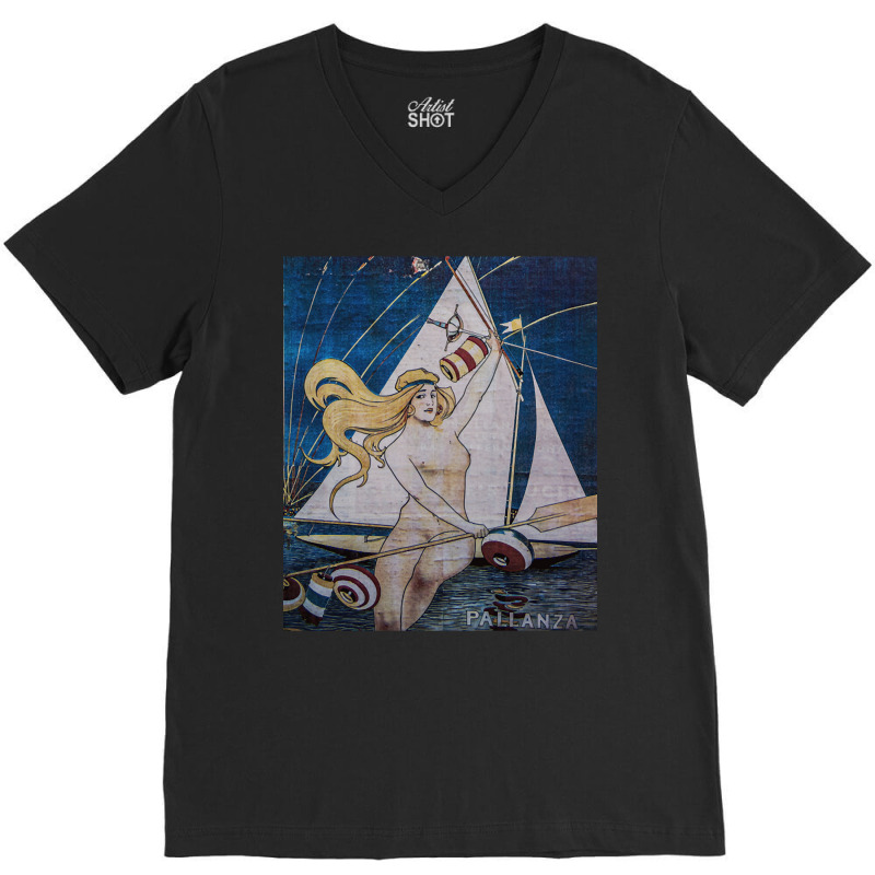 Vintage Poster V-neck Tee | Artistshot