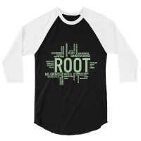 Root Identities Gifts Idea 3/4 Sleeve Shirt | Artistshot