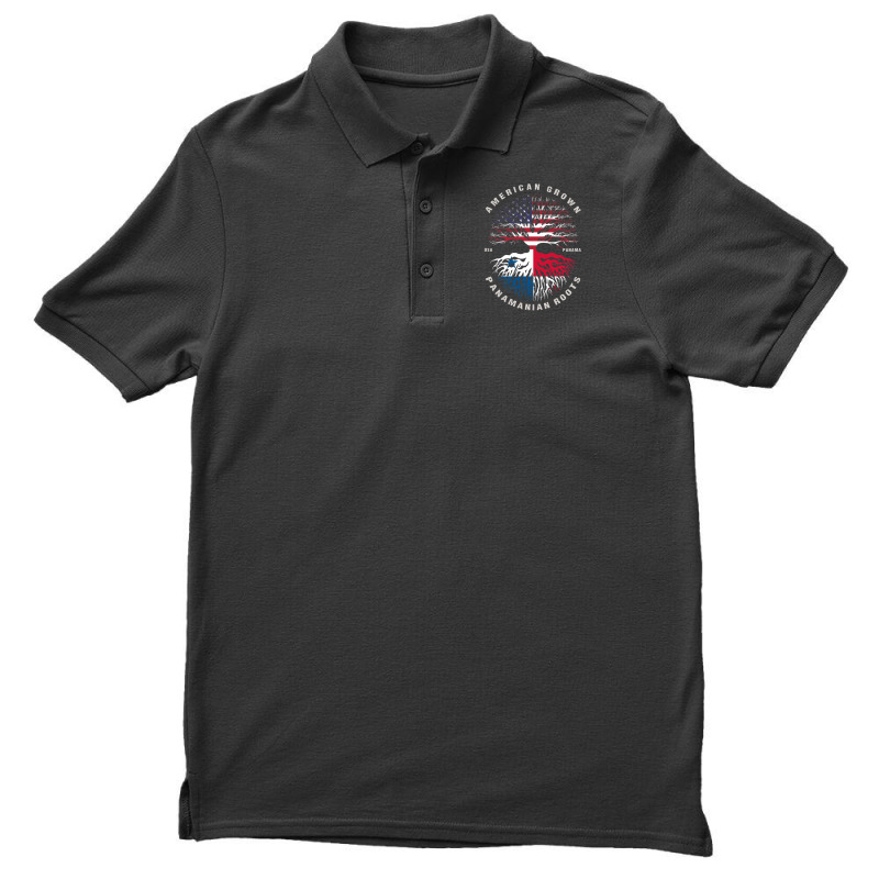 American Grown Panamanian Roots Panama Flag Men's Polo Shirt by CathyCurry | Artistshot