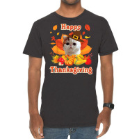 Happy Thanksgiving Exotic Shorthair Cat I'm Thankful For My T Shirt Vintage T-shirt | Artistshot