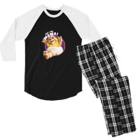 Not The Mama Dinosaur Men's 3/4 Sleeve Pajama Set | Artistshot