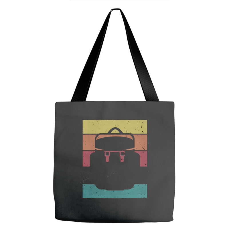 Backpack Camper T  Shirt Backpack Camper Vintage Retro Stripes T  Shir Tote Bags | Artistshot