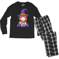 Anime Witch Men's Long Sleeve Pajama Set | Artistshot