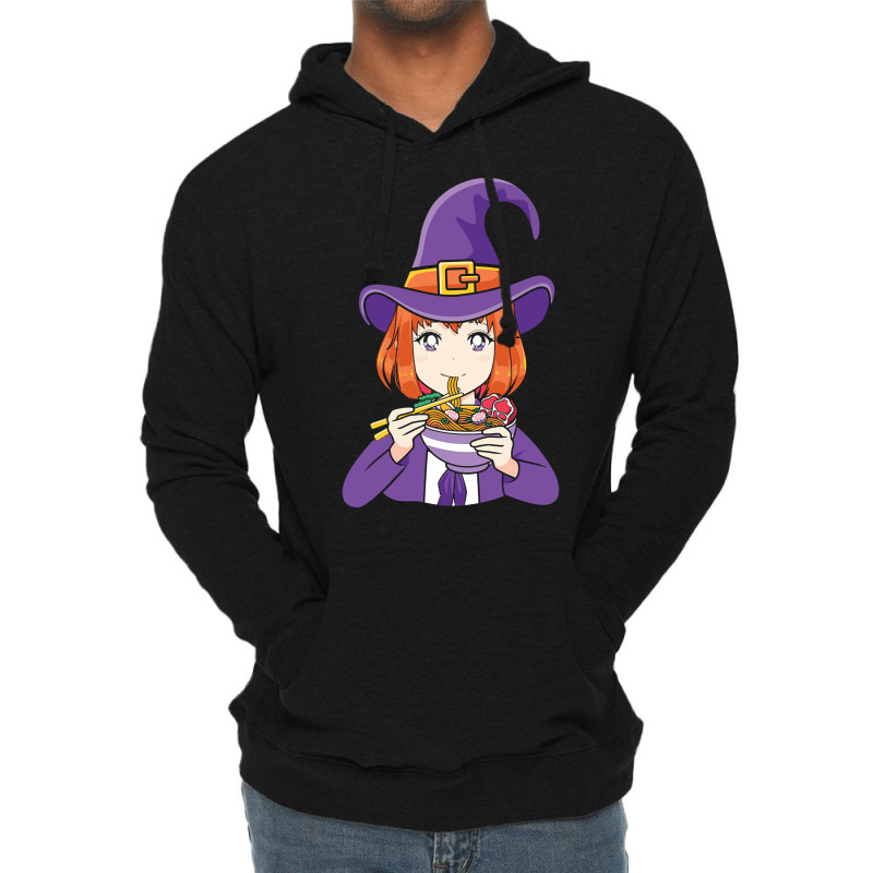 Anime Witch Lightweight Hoodie | Artistshot