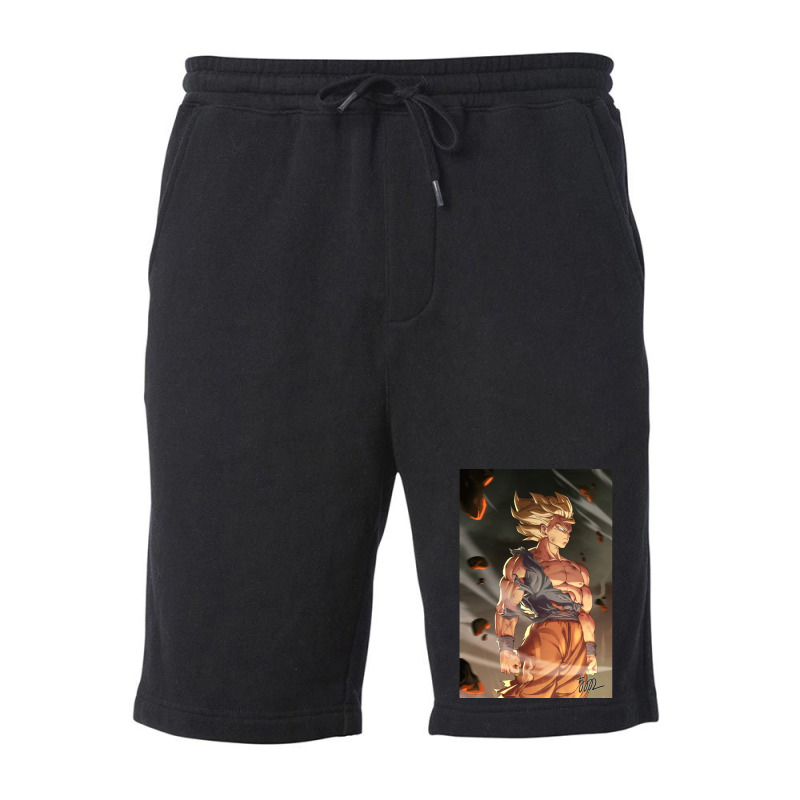 Goku Legend For Boyfriend Fleece Short | Artistshot