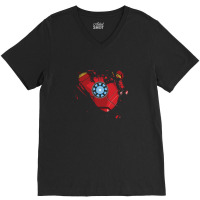 Ripped Reactor V-neck Tee | Artistshot