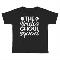 The Brides Ghoul Squad Spooky Halloween Bride Wedding Squad Toddler T-shirt | Artistshot