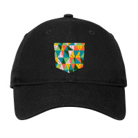 Pocket - Irregular Triangles Multi Adjustable Cap | Artistshot