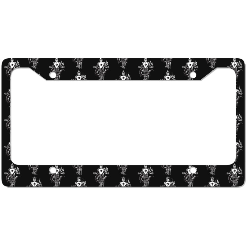 Animer Lover Gift Black Frieza License Plate Frame | Artistshot