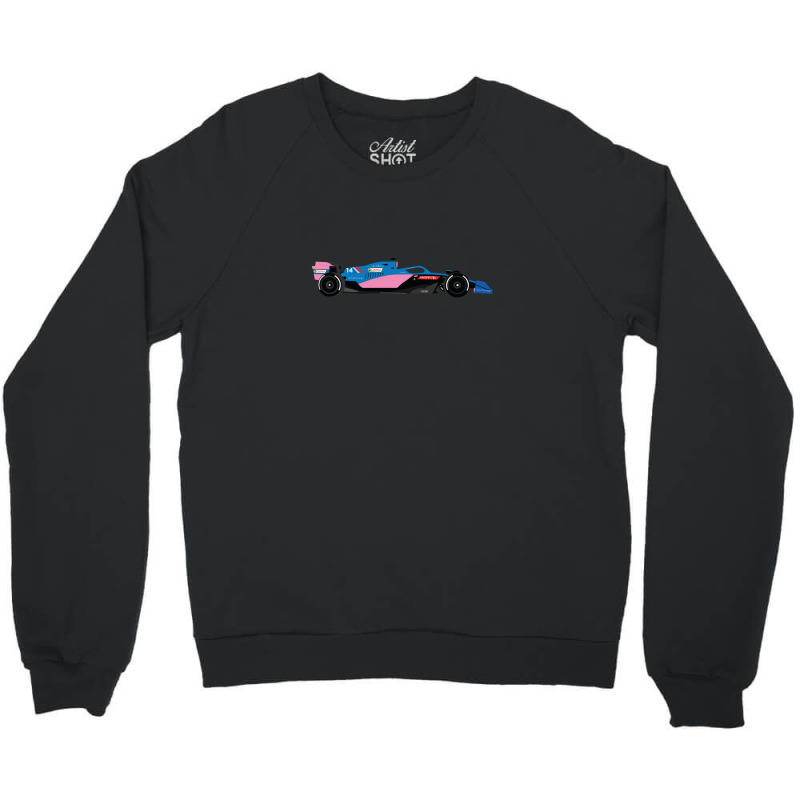 Alpine F1 Team Race Car 2022 A522 Fernando Alonso Esteban Ocon Crewneck Sweatshirt | Artistshot