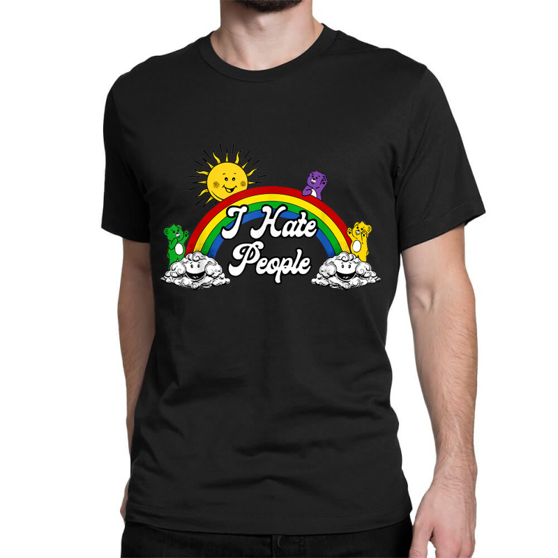 I Hate People Classic T-shirt | Artistshot